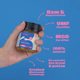 MGO 85 Raw Mānuka Honey 225g