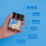 MGO 400 (UMF 13) Raw Mānuka Honey 225g