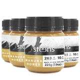 MULTIPACK MGO 263+ (UMF 10+)  RAW MANUKA HONEY 225G - 4 PACK