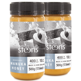 MULTIPACK MGO 400 + (UMF 13+) RAW MANUKA HONEY 500G - 2 PACK
