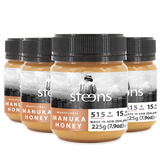 MULTIPACK MGO 515 (UMF 15) Raw Manuka Honey 225g - 4 Pack