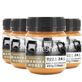 MULTIPACK MGO 1122 (UMF 24) Raw Manuka Honey 225g - 4 Pack