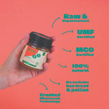 MGO 515 (UMF 15) Raw Mānuka Honey 340g