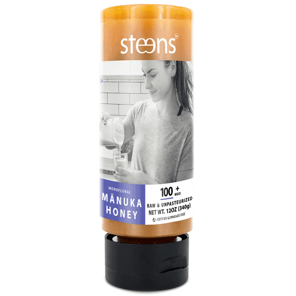 MGO 100+ Raw Mānuka Honey 340g - Squeezy