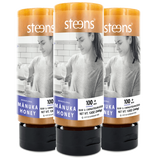 MULTIPACK MGO100 Raw Mānuka Honey 340g Squeezy - 3 Pack