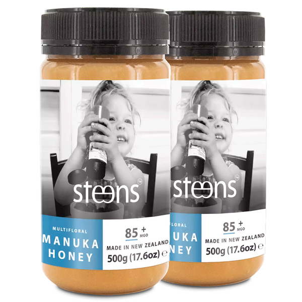 MULTIPACK MGO85 + RAW MANUKA HONEY 500G - 2 PACK