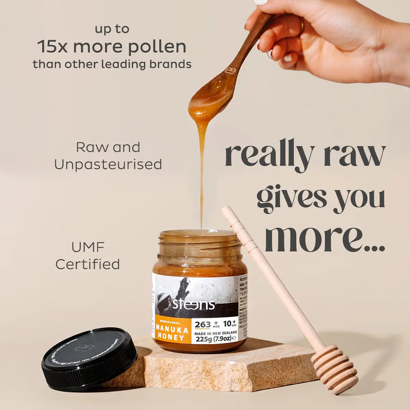 MGO 263 (UMF 10) Raw Mānuka Honey 225g