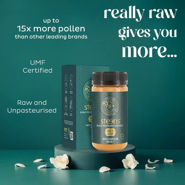 MGO 696 (UMF 18) Raw Manuka Honey 500g