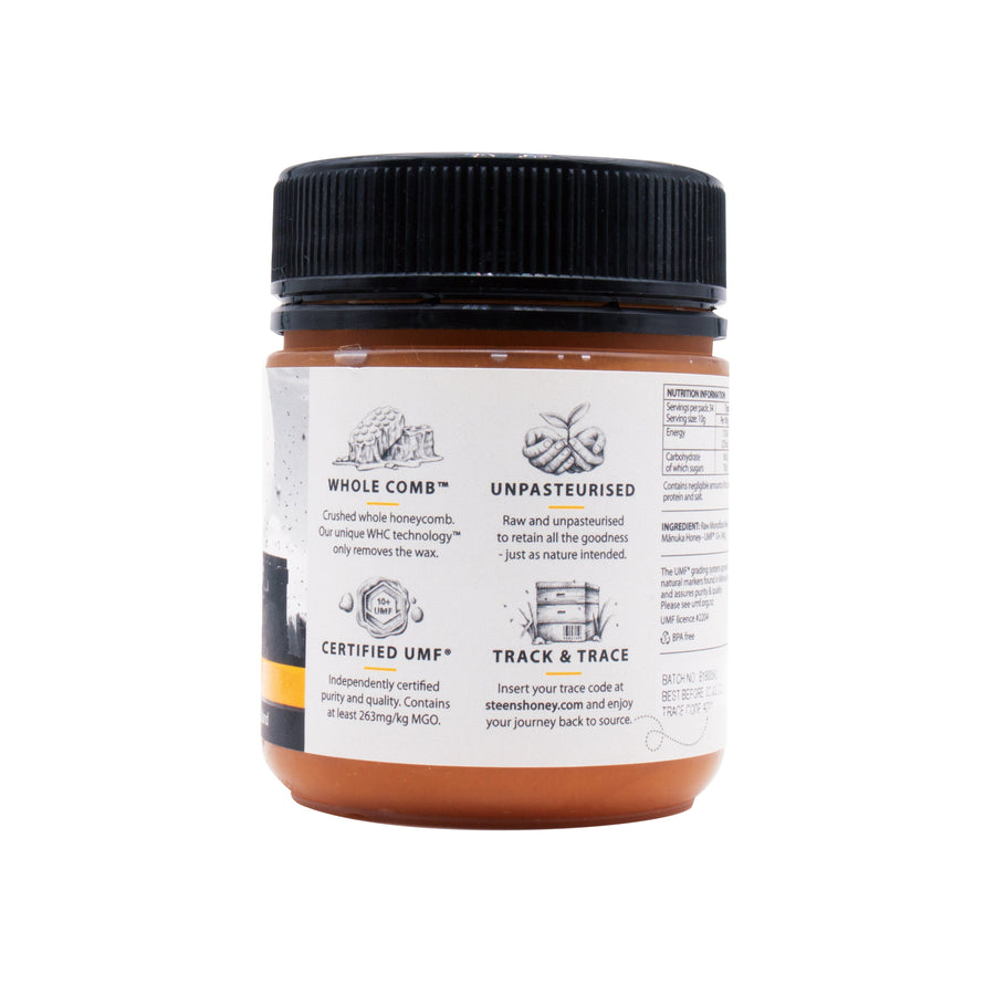 CLEARANCE MGO 263 (UMF 10) Raw Manuka Honey 340g