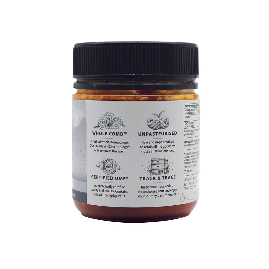 MGO 829 (UMF 20) Raw Manuka Honey 340g
